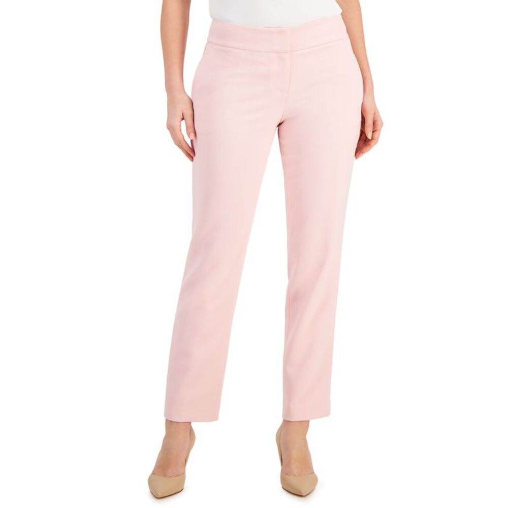 Kasper Women's Stretch-Crepe Straight-Leg Pants